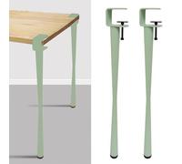 Pieds de serrage réglables en métal en forme de F pour meubles de bricolage, design sans perforation, parfaits pour les tables de salle à manger et les consoles