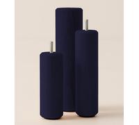 Pieds de sommier 15 cm - Bleus - Pour tous les sommiers - Robuste et pratique - Fabriqué en France - Tediber
