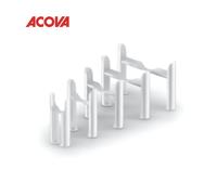 Pieds de soutien 6 colonnes Vuelta blanc - Acova 722421