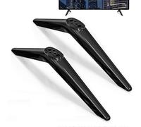 Pieds de support compatibles avec les téléviseurs T e 28, 32, 40, 43, 49, 50, 55 et 65 pouces, pour téléviseurs TCL Roku, compatible