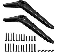 Pieds de support compatibles avec les téléviseurs T e 28, 32, 40, 43, 49, 50, 55 et 65 pouces, pour téléviseurs TCL Roku, compatible
