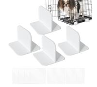 Pieds de support de barrière pour chien | Raccord de renfort triangulaire 4 - Barrière triangulaire pour animaux domestiques