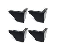 Pieds de support de meubles en métal, pieds de table triangulaires en fer pour canapé et table basse, pieds de rechange à forte capacité de charge