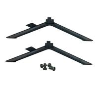 Pieds de support de table compatibles avec Hisense Classe U6H Series Quantum ULED 4K ULED Smart Google TV Model 65U6H 65A66GUA, support TV pour téléviseur Hisense 65U6H, 65U6H de 55 pouces