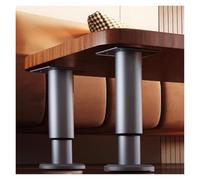 Pieds de support pour évier, Support télescopique for pieds de meuble d'évier, 2 supports réglables for table(Grijs,Height 25 42cm)