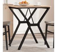 Pieds de Table à Manger Cadre en Y Table d'Appoint Meuble Intérieur Acier vidaXL
