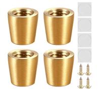 Pieds De Table Basse - 4 Pièces de Supports de Remplacement pour la Commode | Pieds de Meuble à Haute Résistance pour Armoire et Cuisine et Commode et Table de Chevet et Chaise et Placard et Bureau et