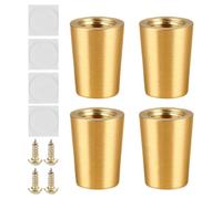 Pieds De Table Basse,4 Pièces de Supports de Remplacement pour la Commode - Pieds de Meuble à Haute Résistance pour Armoire et Cuisine et Commode et Table de Chevet et Chaise et Placard et Bureau et