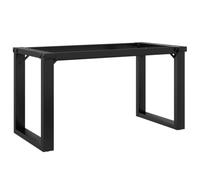 vidaXL Pieds de table basse Cadre en O Acier 70x30x43 cm Or 357874