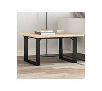 vidaXL Pieds de table basse Cadre en O 60x50x38 cm 357871