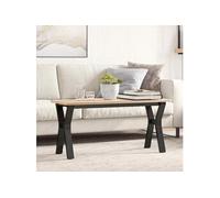 Vidaxl Pieds De Table Basse Cadre En Y 90x30x43 Cm Acier