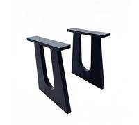 Pieds de table basse en bois massif - Bases de meubles à monter soi-même avec fixation à vis pour tables de salle à manger, bancs et îles personnalisées - Design robuste et élégant