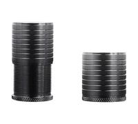 Pieds de table en aluminium solide - Meubles d'ajustement général pour correction du sol inégale - Meubles de bureau à domicile - Espaceurs dorés de qualité supérieure