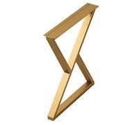 Pieds de Table en métal en Forme de X, Pieds de Support de comptoir de Bar, Style Minimaliste Industriel, Support de Structure Triangulaire, Forte capacité portante, Repose-Pieds réglables
