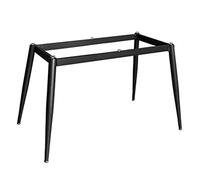 Pieds de Table industriels en Acier avec ventouses - 125 x 70 x 72 cm - Base Robuste Violette pour Plateau en marbre, Verre ou Bois, Supports Modernes pour Cuisine et Table à Manger à Faire