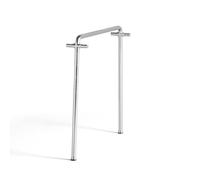 Pieds de Table Palissade à Pied Central en Acier Galvanisé à Chaud