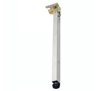 Pieds de table pliables réglables - Design télescopique - En acier inoxydable - Hauteur 30-150 cm - Parfait pour les restaurants, les bars et les événements en plein air