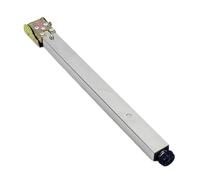Pieds de table pliables réglables en métal pour comptoirs de 104,9 cm de hauteur avec base de protection et vis de montage, parfaits pour les projets de bricolage de meubles
