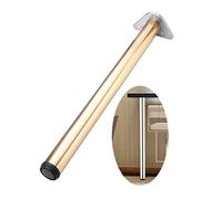 Pieds de table réglables en acier inoxydable - Grande capacité de charge pour tables basses, bureaux, îlots de cuisine et bars de petit-déjeuner