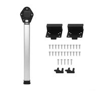 Pieds de table réglables pour camping-car, rotatif, réglable et amovible pour canapé, avec vis, pour camping-car, caravane, bateau