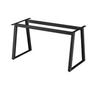 Pieds de table robustes en métal noir pour tables basses et tables d'appoint - Pieds élégants pour décoration de maison et de bureau, parfaits pour les bancs et les chaises, quincaillerie en fourrure