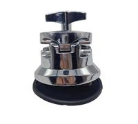 Pieds de tambour en métal - Support de montage de base pour cymbales de rechange - Support de serrage pour pied de sol - Matériel de support de tambour