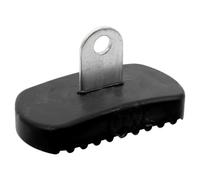 Pieds D'échelle de Remplacement pour Escabeau et Grenier Noir | Plastique et Métal, Stabilisateur Discret, Pose Simple Vis Unique, pour Escaliers de Grenier