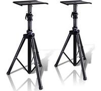 Pieds d'Enceinte Pyle - Hauteur Réglable de 86 à 135 cm - Noir - Lot de 2 G