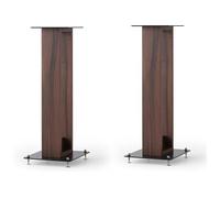 NorStone Pieds d'enceinte Alva Plus Noir / Noyer (la paire)