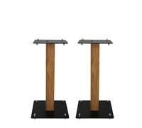 Pieds d'enceintes Enova Hifi Majesty 50 Noir et Bois vendus par paire