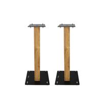 Pieds d'enceintes Enova Hifi Majesty 60 Noir et Bois vendus par paire