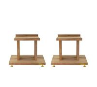 Pieds d'enceintes Enova Hifi Majesty VS 20 Bois vendus par paire