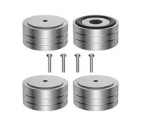 Pieds D'Enceintes Haut de Gamme en Aluminium pour Chaîne Hi-Fi, Pointes de Support Antichoc, Patin de Support Antichoc pour Appareils Hi-Fi,
