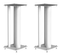 Pieds d'enceintes - NorStone - Stylum Max - Blanc satin - Charge max 70 kg - Hauteur 600 mm