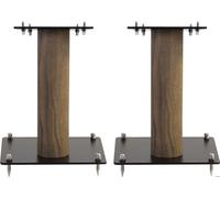 Norstone Pieds d'enceintes Stylum S – 50 kg max, pointes réglables – Chêne naturel (la paire)