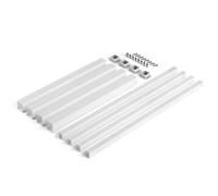 Pieds et cadre pour table - acier - rigide - 1150x750 - blanc EMUCA