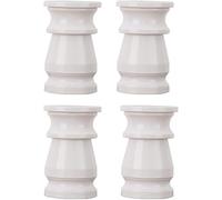 Pieds et socles de Lot de 4 pieds de support for meuble TV, blanc ivoire, 8/10/12/15 cm(10cm)