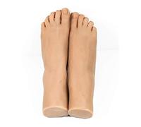 Pieds ou Mains Mannequin Silicone pour l'enseignement, Pied Mannequin, Pied Mannequin Silicone 38 Yards, véritable Silicone pour Photographie, Bas Soie, Bijoux, Mannequin Pied féminin Souple Gel si