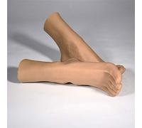 Pieds ou Mains Mannequin Silicone pour l'enseignement, Pieds Mannequin, 22 cm, Mannequin Pieds Silicone véritable, Beaux Pieds pour Photographie, Chaussures, Bas, Bijoux, modèle Gel silice Souple p