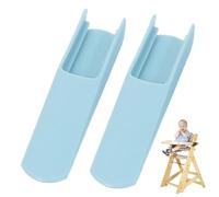 Pieds pour chaise haute Tripp-Trapp - Extensions de sécurité | antidérapantes | Stabilisateurs compatibles avec les modèles Hauck | Protège le sol contre les rayures, stabilité anti-retour