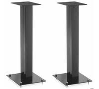 Triangle Pieds d'enceintes S02 Hauteur 596 mm Compatibilité universelle Noir (Paire)