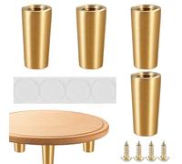 Pieds pour tables, 4 pieds de rechange pour armoires, pieds de meubles lourds pour table de chevet, placard, canapé, chaise de cuisine, lit, commode
