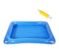 Pieds propres pour piscine - Bac de lavage portable pour piscine | Évier de bain de pieds pour piscine, bain de pieds gonflable, baignoire de bain de pieds avec gonfleur pour échelle d'entrée dans la