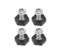 Pieds réglables pour machine à cendrier - Compatible avec Beko série WM/WMA - 29127005008 & 2912700500