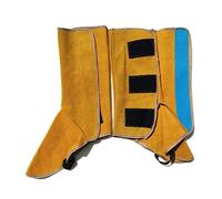 Pieds soudets Shins Cover Bottes Usure Time résistante Insulant Proof de feu for le soudage Protection des pieds métallurgie