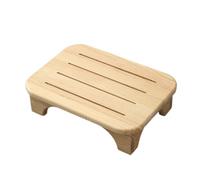 pieds sous la table, Repose-pieds en bois massif, plusieurs tailles, 45 x 32 (12-15) cm, multicolore(B,45 * 32 * 12cm)