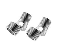 Pieds télescopiques incurvés pour robinet de douche, adaptateur réglable à 360 degrés, base coudée, pommeau de douche, joint d'angle durable, pieds télescopiques incurvés universels, extension de bras