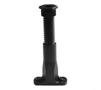 Pieds télescopiques réglables pour meubles, cadre de lit en plastique renforcé avec base hexagonale pour plus de stabilité, de 13,5 à 22 cm à 21 à 37,5 cm de hauteur (13,5 à 22 cm)