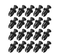 PIEDYHSF [Replacement] Lot de 20 Clips de carénage adaptés for Blackbird for CBR1100XX 97-07 for carrosserie B46 for Noir for Pan-European St 1300 for Honda