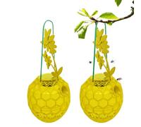 Piège à abeilles | Piège à abeilles de charpentier avec lumière LED UV | Attrapeur réutilisable pour balcon, piscine, camping, -toit, jardin, pique-nique, clôtures, pelouse, parc, terrasse